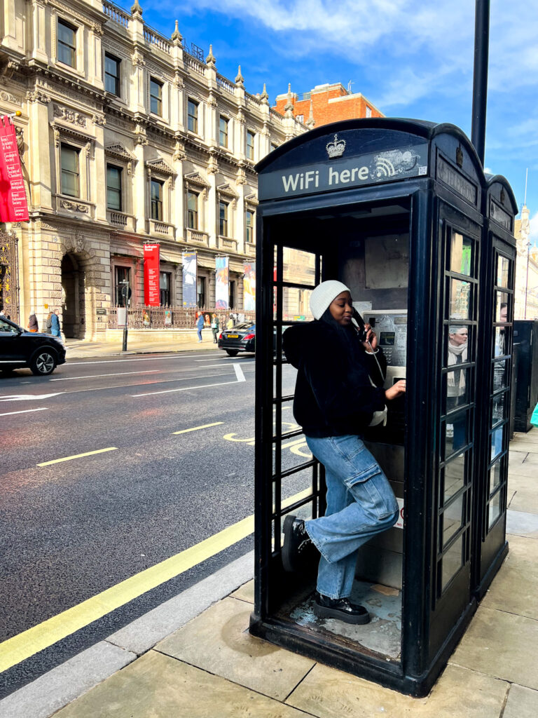 Cabines téléphoniques, Londres